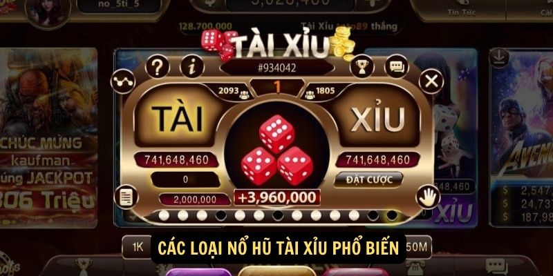 Cac loai no hu tai xiu pho bien