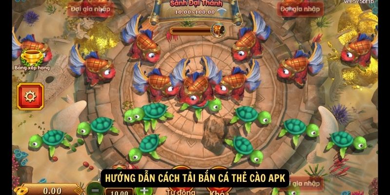 Hướng dẫn cách tải bắn cá thẻ cào apk